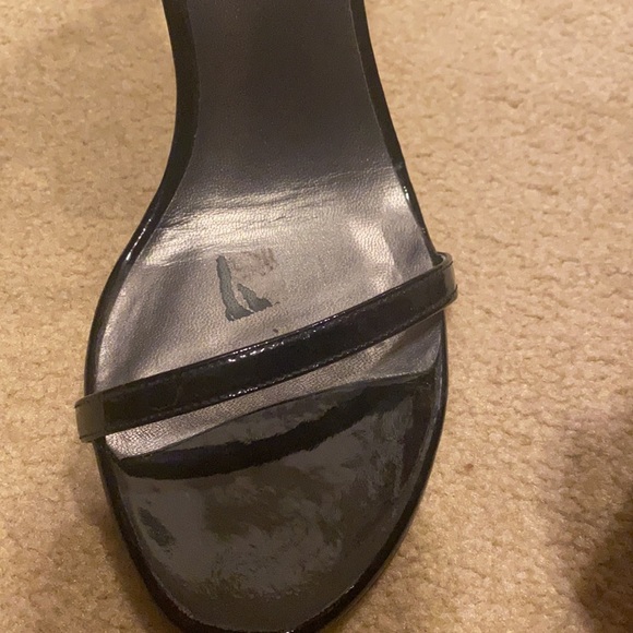 STUART WEITZMAN Nudistsong Patent Leather Sandals - Picture 3 of 6